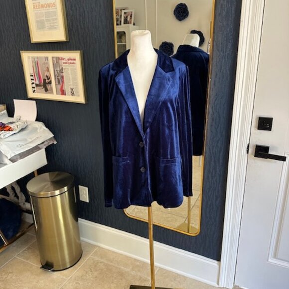 Velvet Blazer - Picture 1 of 3